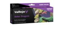 Vallejo 772195 - Farbset Aztec Dragon (8 x 18 ml)